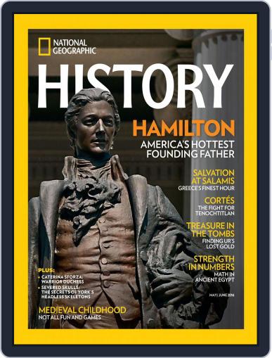 National Geographic History May 1st, 2016 Digital Back Issue Cover