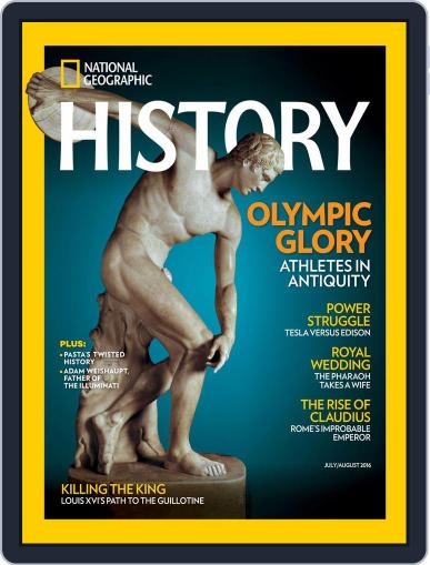 National Geographic History July 1st, 2016 Digital Back Issue Cover