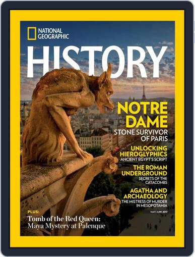 National Geographic History May 1st, 2017 Digital Back Issue Cover