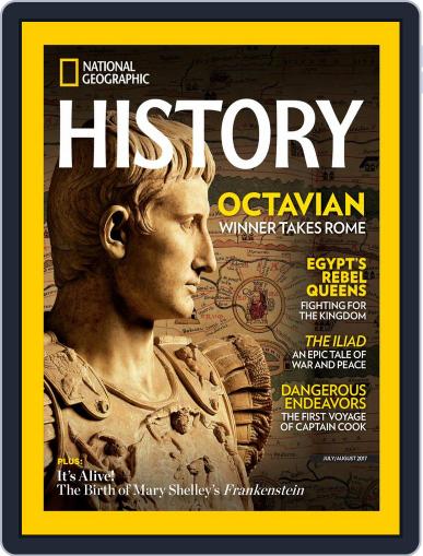 National Geographic History July 1st, 2017 Digital Back Issue Cover