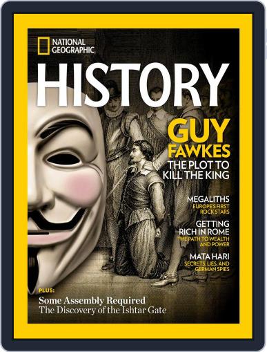 National Geographic History November 1st, 2017 Digital Back Issue Cover