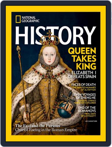 National Geographic History July 1st, 2018 Digital Back Issue Cover