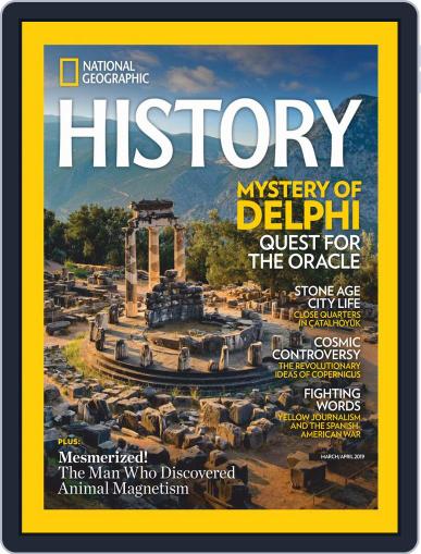 National Geographic History March 1st, 2019 Digital Back Issue Cover