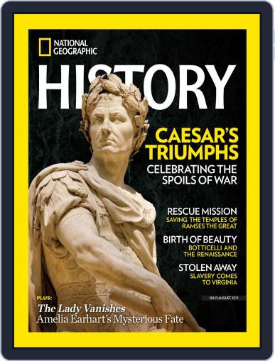 National Geographic History July 1st, 2019 Digital Back Issue Cover