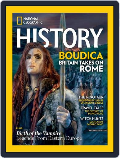 National Geographic History September 1st, 2019 Digital Back Issue Cover