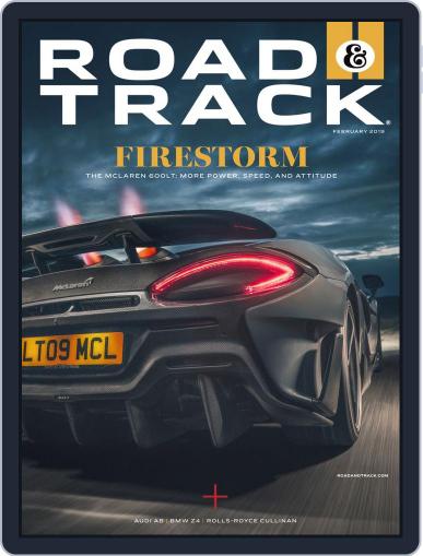 Road & Track February 1st, 2019 Digital Back Issue Cover