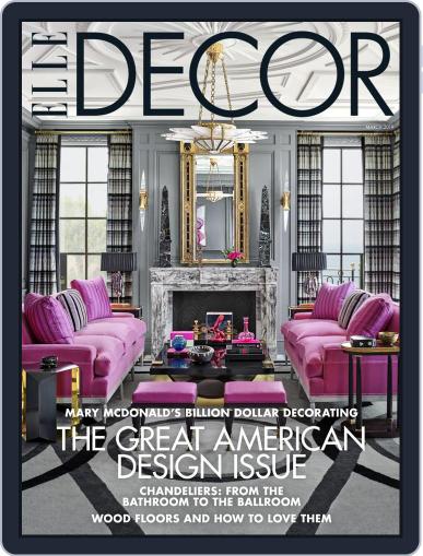 ELLE DECOR March 1st, 2019 Digital Back Issue Cover