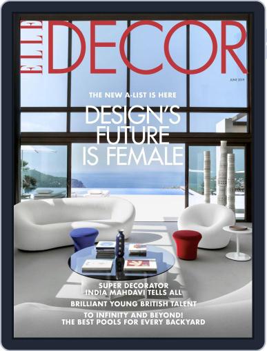ELLE DECOR June 1st, 2019 Digital Back Issue Cover