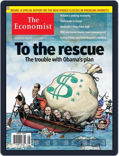 The Economist February 12th, 2009 Digital Back Issue Cover