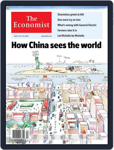 The Economist March 19th, 2009 Digital Back Issue Cover