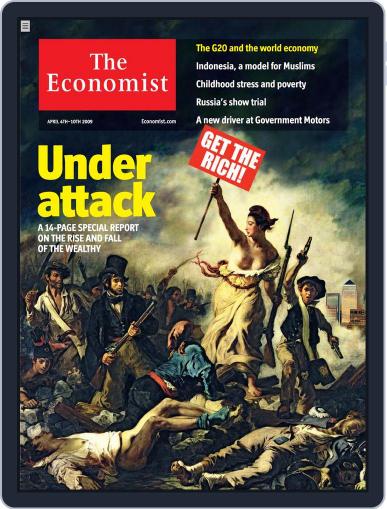 The Economist April 2nd, 2009 Digital Back Issue Cover