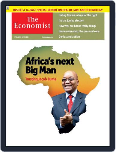 The Economist April 16th, 2009 Digital Back Issue Cover