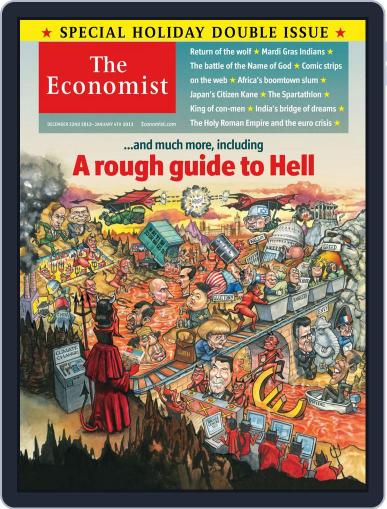 The Economist December 20th, 2012 Digital Back Issue Cover