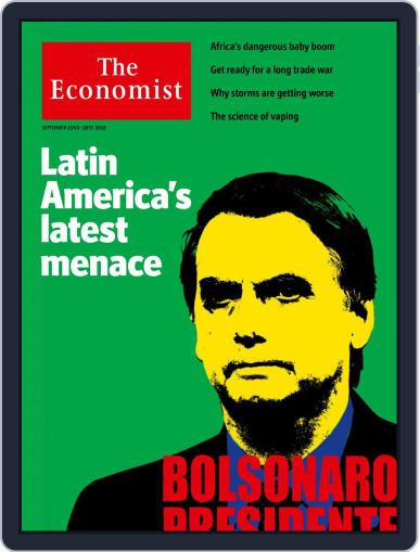 The Economist September 22nd, 2018 Digital Back Issue Cover