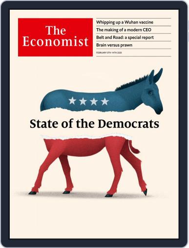 The Economist February 8th, 2020 Digital Back Issue Cover
