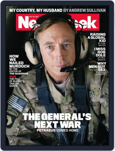 Newsweek July 17th, 2011 Digital Back Issue Cover