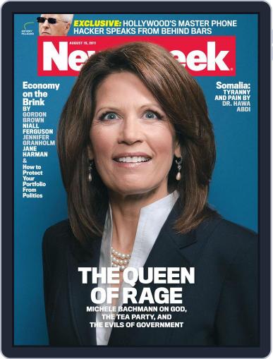 Newsweek August 7th, 2011 Digital Back Issue Cover