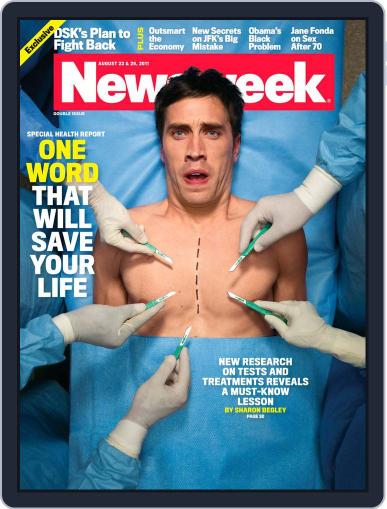 Newsweek August 14th, 2011 Digital Back Issue Cover