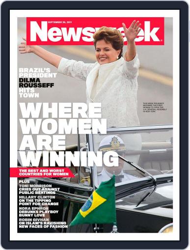Newsweek September 18th, 2011 Digital Back Issue Cover