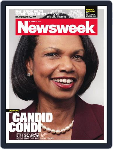 Newsweek October 23rd, 2011 Digital Back Issue Cover