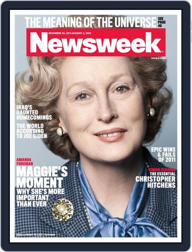 Newsweek December 18th, 2011 Digital Back Issue Cover