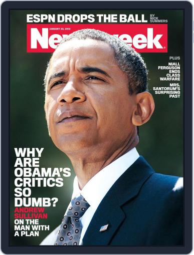 Newsweek January 15th, 2012 Digital Back Issue Cover