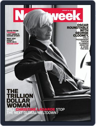 Newsweek January 22nd, 2012 Digital Back Issue Cover
