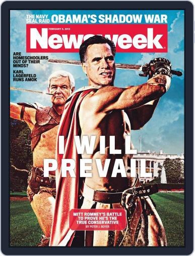 Newsweek January 29th, 2012 Digital Back Issue Cover