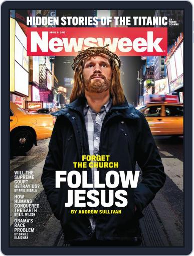 Newsweek April 1st, 2012 Digital Back Issue Cover