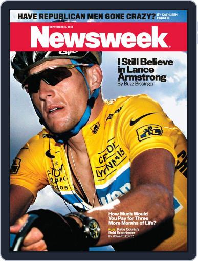 Newsweek August 26th, 2012 Digital Back Issue Cover
