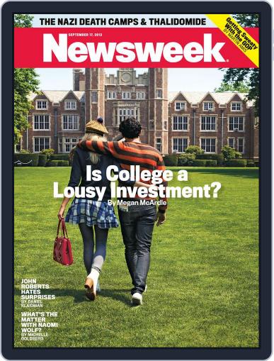 Newsweek September 9th, 2012 Digital Back Issue Cover