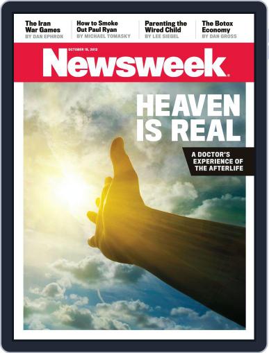 Newsweek October 7th, 2012 Digital Back Issue Cover