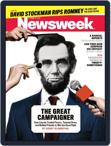 Newsweek October 14th, 2012 Digital Back Issue Cover