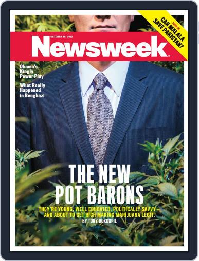 Newsweek October 21st, 2012 Digital Back Issue Cover
