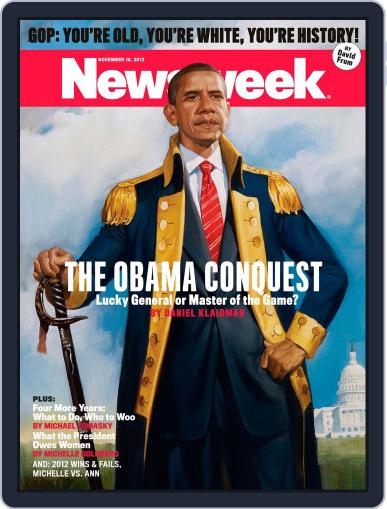 Newsweek November 11th, 2012 Digital Back Issue Cover