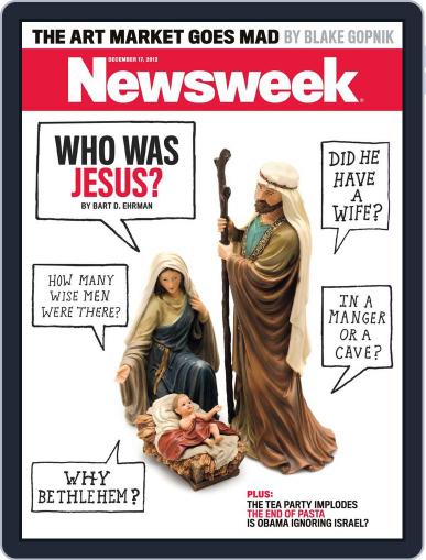 Newsweek December 9th, 2012 Digital Back Issue Cover