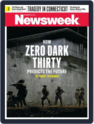 Newsweek December 16th, 2012 Digital Back Issue Cover