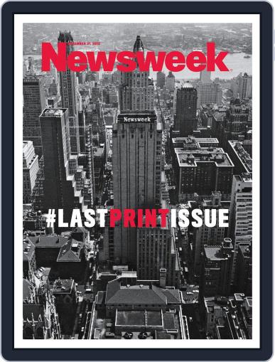 Newsweek December 28th, 2012 Digital Back Issue Cover
