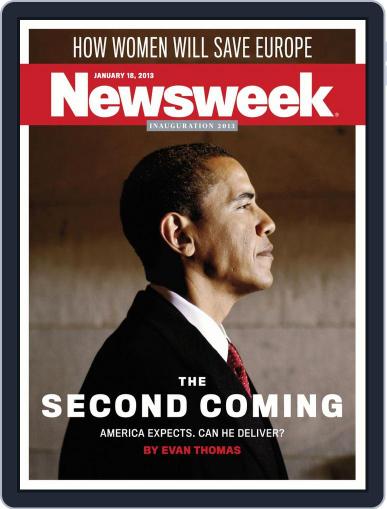 Newsweek January 18th, 2013 Digital Back Issue Cover