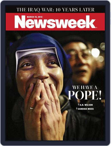 Newsweek March 15th, 2013 Digital Back Issue Cover