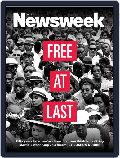 Newsweek August 23rd, 2013 Digital Back Issue Cover