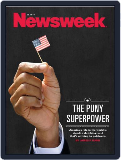 Newsweek September 13th, 2013 Digital Back Issue Cover
