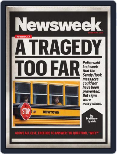 Newsweek December 6th, 2013 Digital Back Issue Cover