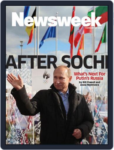 Newsweek February 14th, 2014 Digital Back Issue Cover