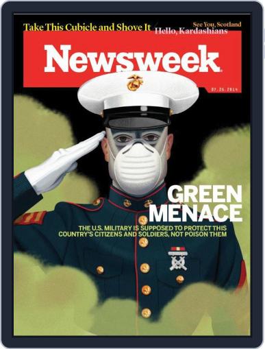 Newsweek July 25th, 2014 Digital Back Issue Cover