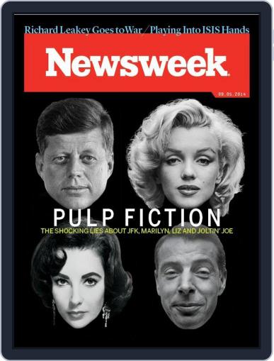 Newsweek August 29th, 2014 Digital Back Issue Cover