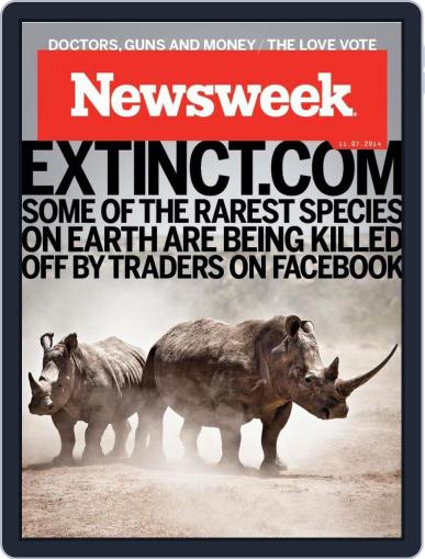 Newsweek October 31st, 2014 Digital Back Issue Cover