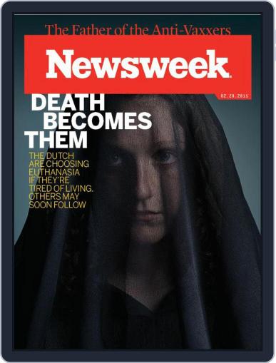 Newsweek February 13th, 2015 Digital Back Issue Cover
