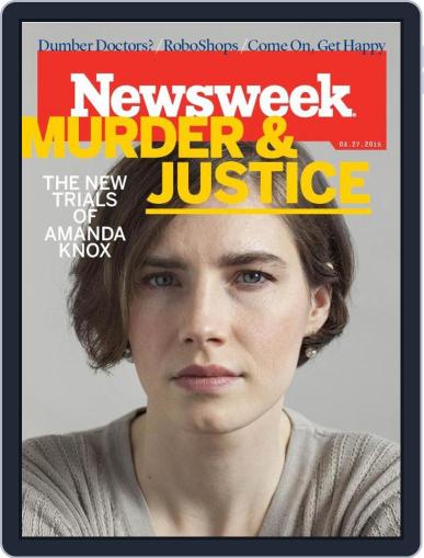 Newsweek March 20th, 2015 Digital Back Issue Cover
