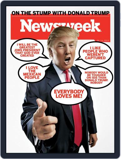 Newsweek August 14th, 2015 Digital Back Issue Cover